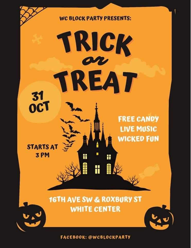 Get your CANDY ON! White Center merchants will be offering a lot for